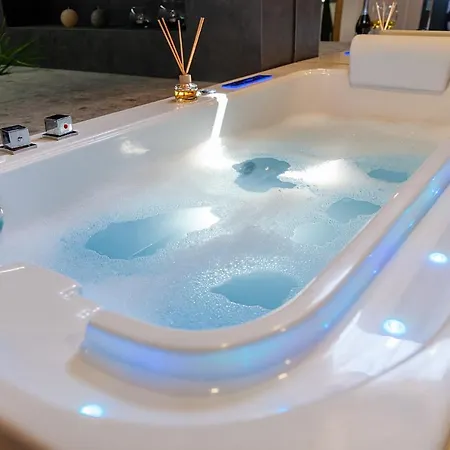 公寓 Royal Vip Jacuzzi 利沃夫