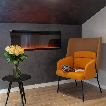 公寓 Royal Vip Jacuzzi 利沃夫