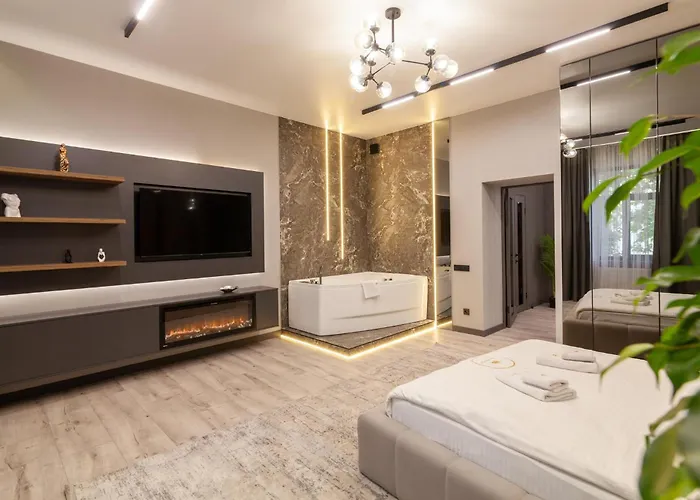 Apartment Royal Vip Jacuzzi Lviv
